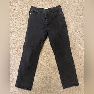 Madewell High-Rise Jeans in Black